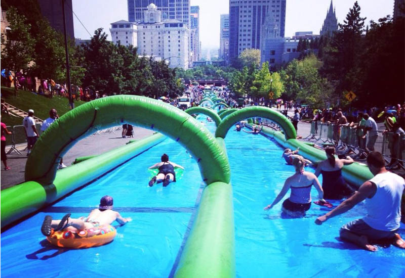 Super Long 1000 ft Slip n Slide