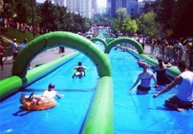 Super Long 1000 ft Slip n Slide