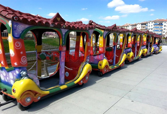Trackless/Track-Cartoon Train Ride