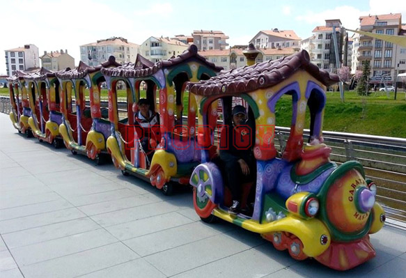 Trackless/Track-Cartoon Train Ride