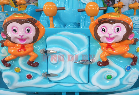 Monkey King Playing Water Ride