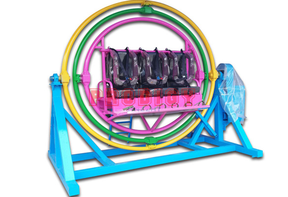 2/4/6P Human Gyroscope Ride