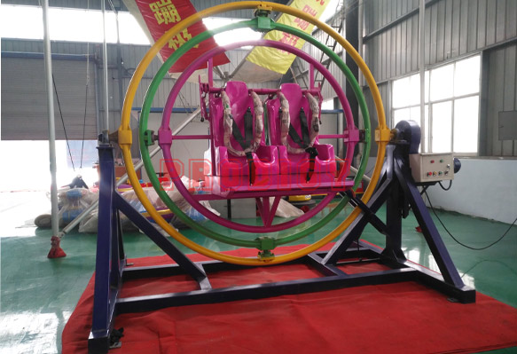 2/4/6P Human Gyroscope Ride