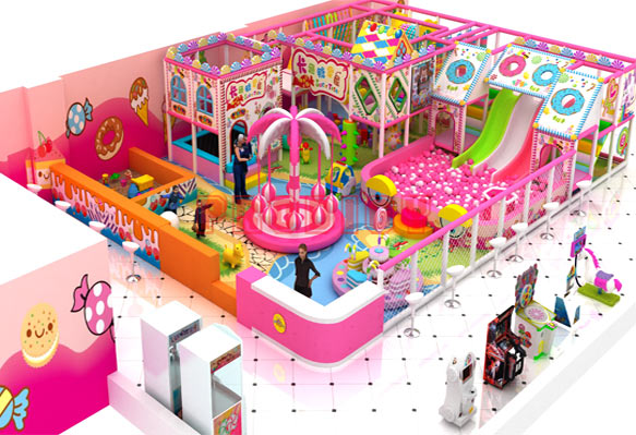 Candy Theme Outdoor Playground