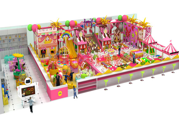 Candy Theme Outdoor Playground