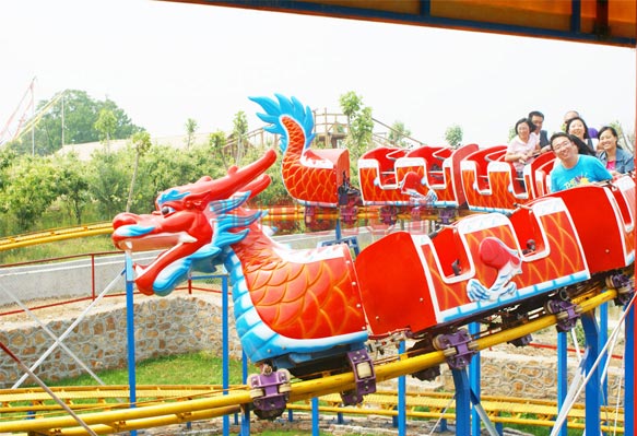 Slide Dragon Roller Coaster