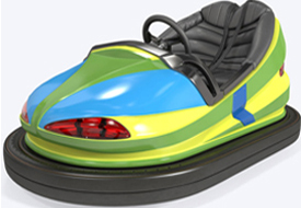 Colorful Bumper Car 