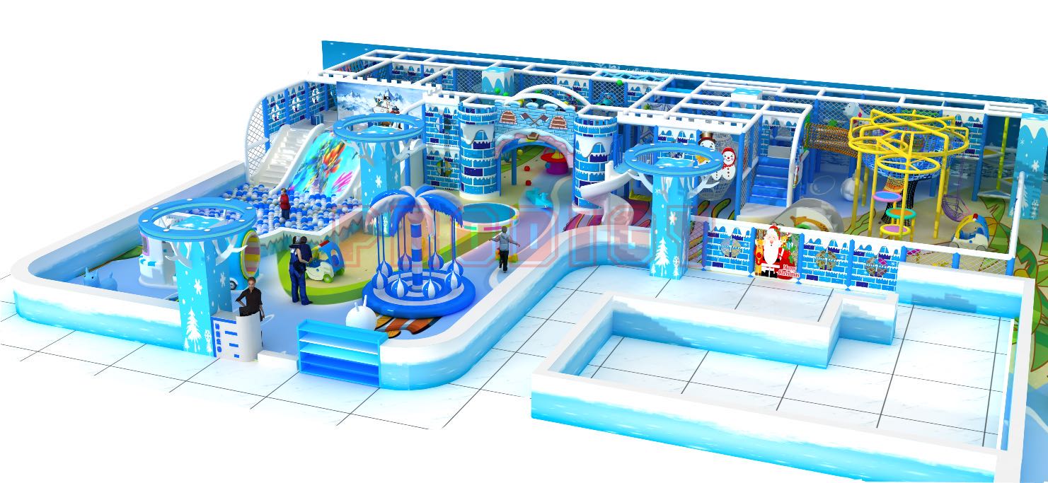 Ice Snow Theme Outdoor Playground