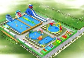 Inflatable Water Park - Layout