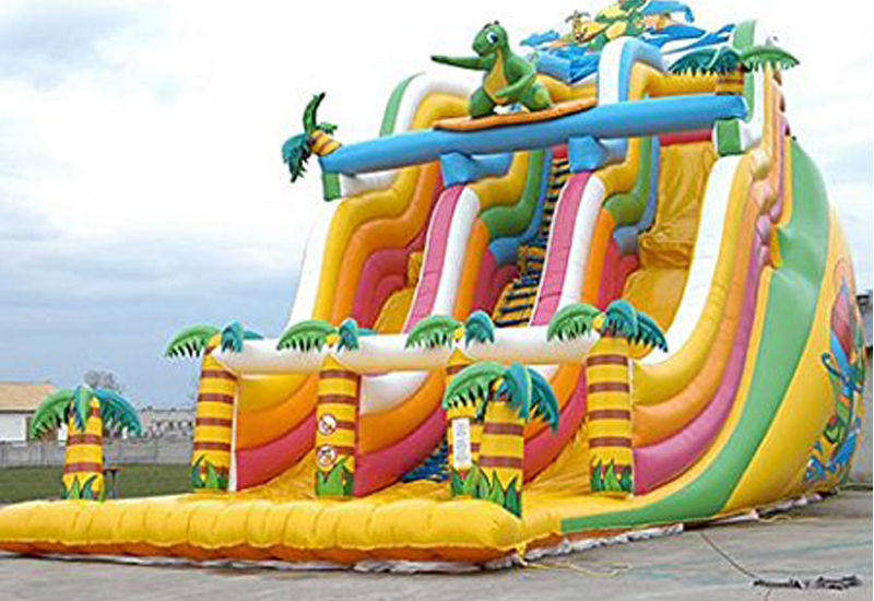 Dinosaur Bouncy Slide