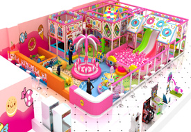 Candy Theme Outdoor Playground